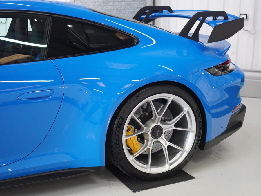 Porsche 911 GT3 with full vehicle paint protection film